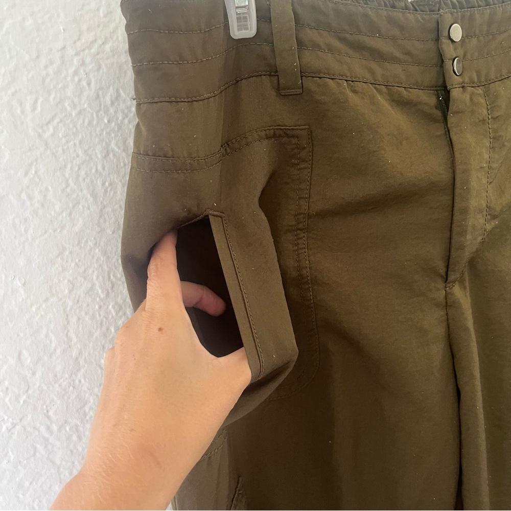 Anthropologie Elevenses Women's Aubrey Cargo Trousers Pants size 10 US - Picture 5 of 15